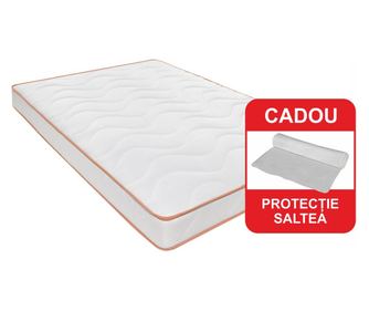 Saltea Ortopedica Orange Line 140x200 cm, H 18 cm - Hipoalergenica, anatomica