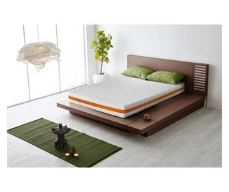Saltea Green Future Orange Memory (fresh memo), Ortopedica, Anatomica 140 x 200 cm, H 20 cm