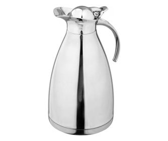 Термос от неръждаема стомана Pufo за топли напитки, чай, кафе, 2 л, сребрист