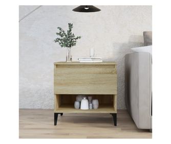 Βοηθητικό τραπέζι, Sonoma Oak, 50x46x50 εκ., σύνθετο ξύλο