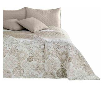 Cuvertura din microfibra Alhambra, 70 g/m2, 260x280 cm, bej