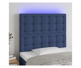 LED табла, синя, 90x5x118/128 см, текстил