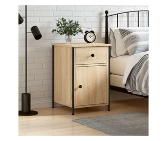 Nočna omarica, sonoma hrast, 40x42x60 cm, iverna plošča