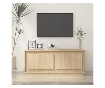 Τραπεζάκι σαλονιού, δρυς σονόμα, 102x50x44 εκ., επεξεργασμένο ξύλο