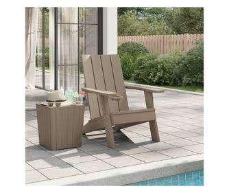 Adirondack szk, vilgosbarna, 75x88,5x89,5 cm, polipropiln