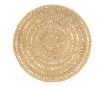 Ročno tkana preproga iz jute, 210 cm