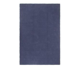 Pravokotna preproga, temno modra, 160x230 cm, bombaž