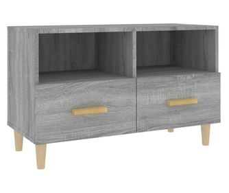TV komoda, siva sonoma, 80x36x50 cm, kompozitno drvo