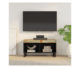 Κονσόλα τηλεόρασης, 85x33x43,5 εκ., ανακυκλωμένο μασίφ ξύλο