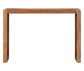 Κονσόλα, 110x30x76 εκ., μασίφ ξύλο ακακίας