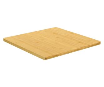Asztallap, 60x60x1,5 cm bambusz