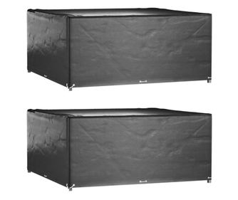 Kertbtor huzat, 2 db, 16 fllel, 250x250x90 cm, ngyzet