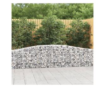 ves gabionkosarak 20 db, 400x30x60/80 cm, horganyzott vas