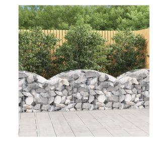 ves gabionkosr, 150x50x60/80 cm, horganyzott vas