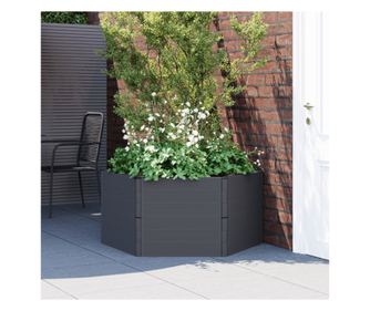 Vrtna žardinjera, antracit, PP