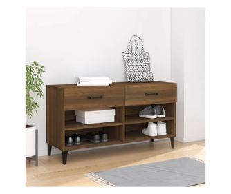 Ormarić za cipele, smeđi hrast, 102x35x55 cm, kompozitno drvo