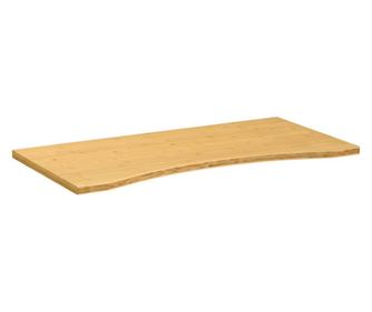 Επιφάνεια τραπεζιού, 100x50x2,5 εκ., μπαμπού