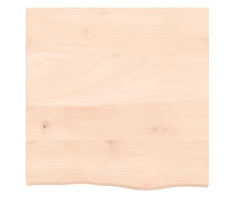 Falra szerelhet polc, 60x60x2 cm, kezeletlen tmr tlgyfa