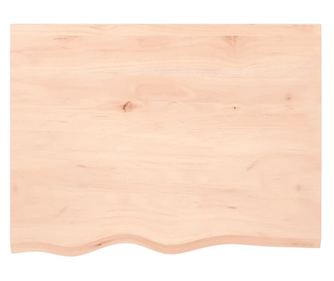 80x60x2 cm-es fali polc, kezeletlen tmr tlgyfbl