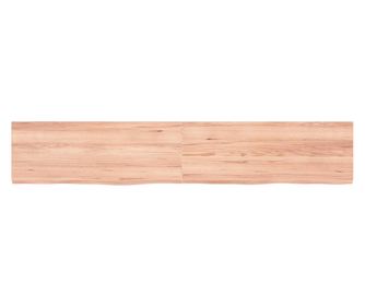 Vilgosbarna fali polc 160x30x4 cm tmr tlgyfbl