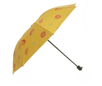 Umbrela pliabila, PAMI, UD-0523-561-5, 25 cm-8 spite,Galben