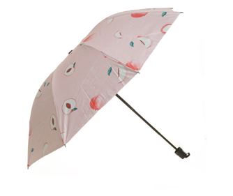 Umbrela pliabila, PAMI, UD-0523-561-4, 25 cm-8 spite,Roz