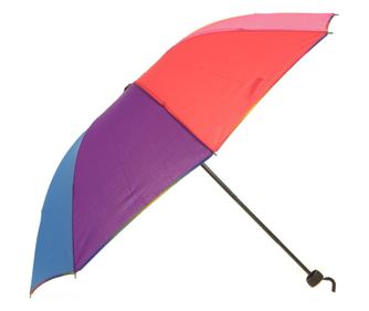 Umbrela pliabila, PAMI, UD-0523-563-5, 25 cm-8 spite,Multicolor