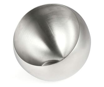 CULINARO Bol inclinat din inox pentru bufet, D22cm, 3lt, argintiu