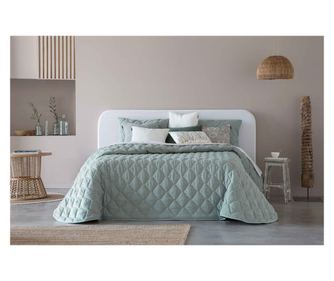 Кувертюра Rustic aqua, в размер 300х270 см. + 2 бр. калъфки 50х70 см.