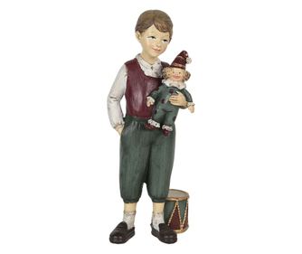 Figurina Baietel polirasina 8x7x21 cm