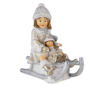 Polyresin Girl figura 10x5x10 cm