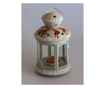 Felinar decorativ 21x12x12 cm
