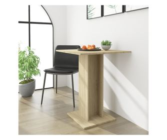 Bistro stol, hrast Sonoma, 60 x 60 x 75 cm, iverica