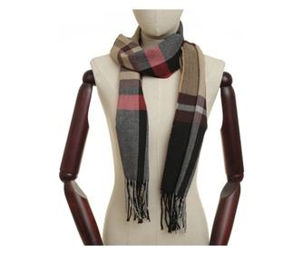 Fular pentru barbati,PAMI, EB-0922-122-1, Maro
