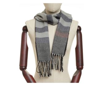 Fular pentru barbati,PAMI, EB-0922-126-6, Gri