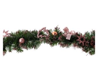 Ghirlanda artificiala de Craciun, 180 cm, roz, 0323