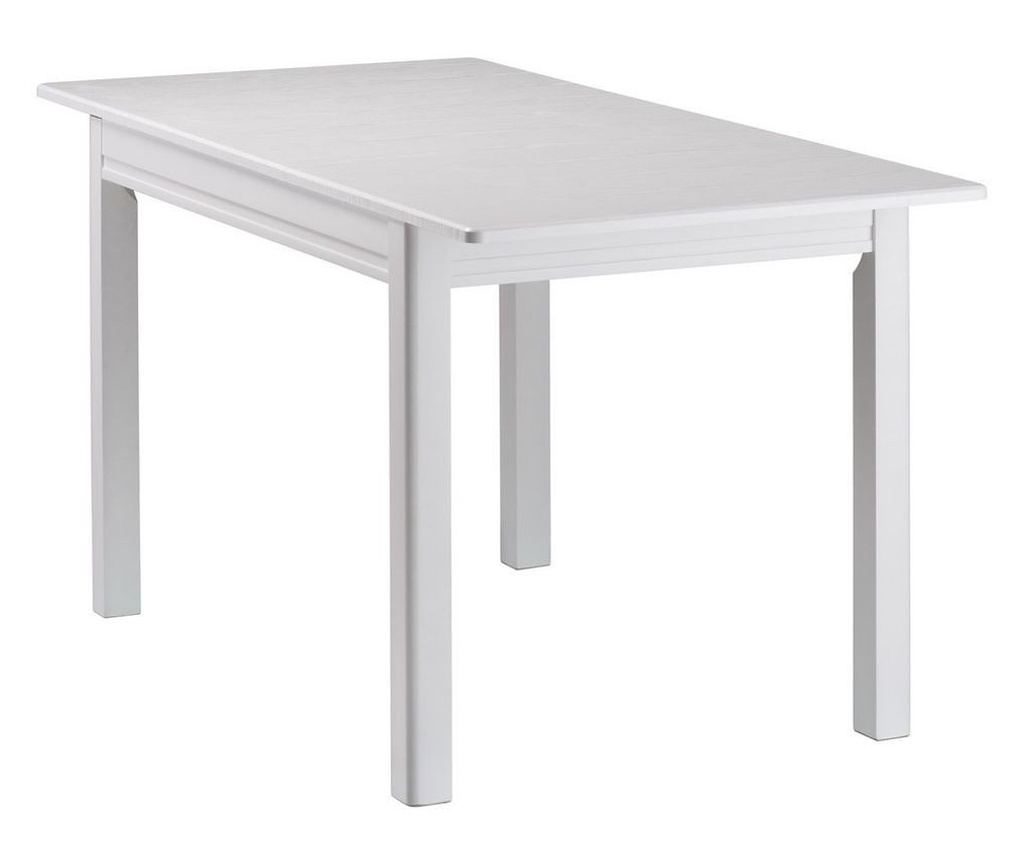 BREFY Επεκτεινόμενο Τραπέζι Κουζίνας, 115(155)*75 εκ., Λευκό - 2