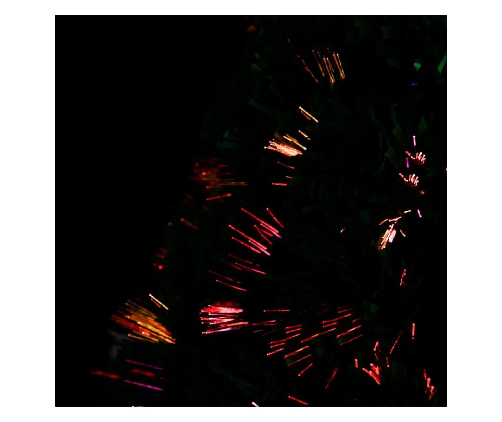 Umjetno božićno drvce s postoljem/LED, 64 cm, optička vlakna - 5