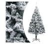 Umjetno božićno drvce sa snijegom, zeleno, 400 cm, PVC thumbnail 1