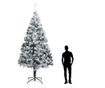 Umjetno božićno drvce sa snijegom, zeleno, 400 cm, PVC thumbnail 2