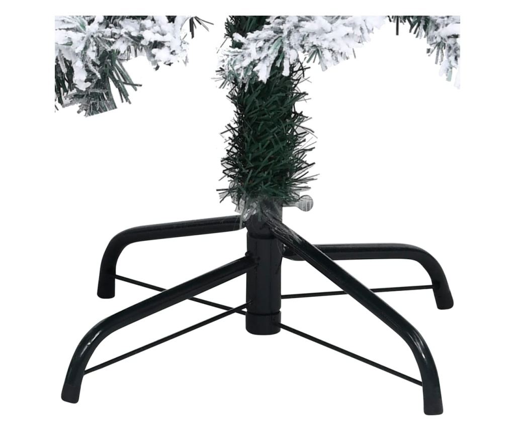 Umjetno božićno drvce sa snijegom, zeleno, 400 cm, PVC - 5
