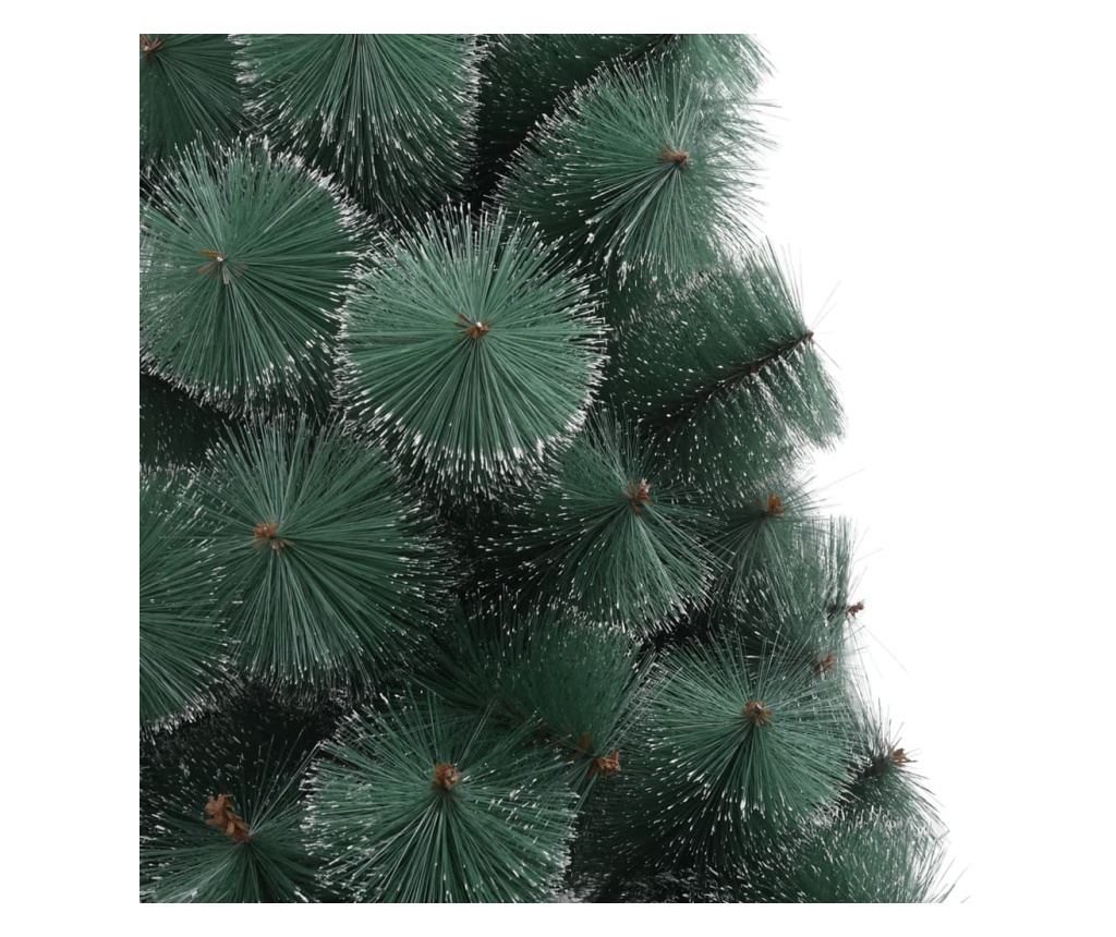 Umjetno božićno drvce sa stalkom, zeleno, 210 cm, PET - 4