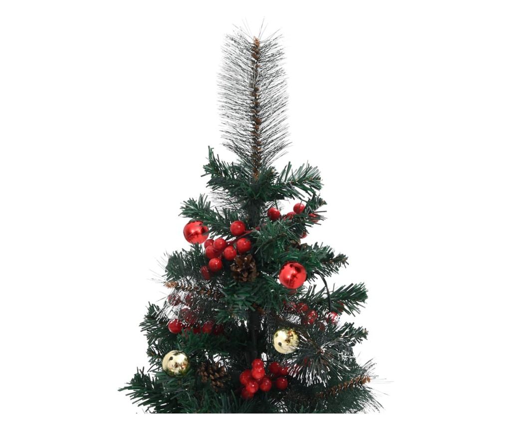 Umjetni božićni borovi za stazu 2 kom. 76 cm PVC - 5