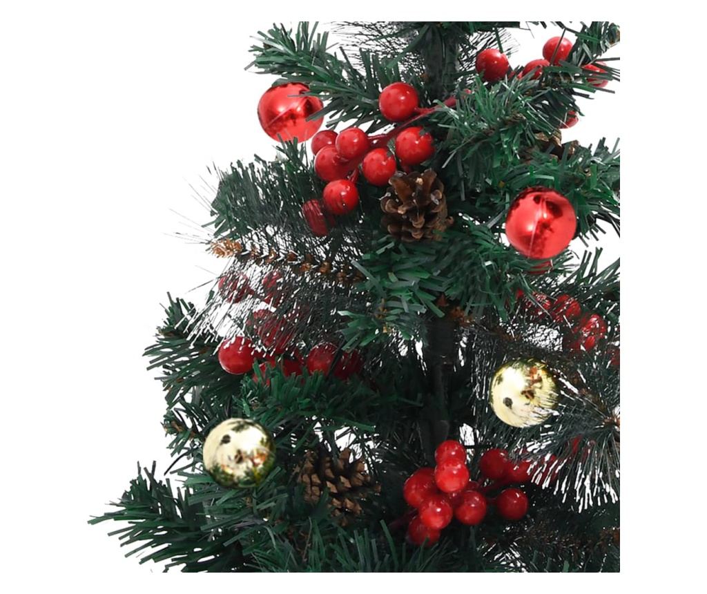 Umjetni božićni borovi za stazu 2 kom. 76 cm PVC - 6