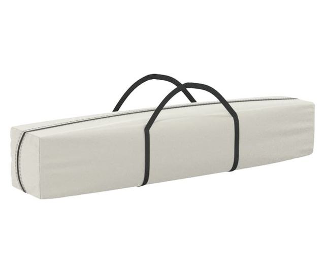 krémszínű összecsukható partisátor 2 x 2 m