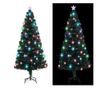 Artificial Christmas Tree with Stand/LED 180 cm Fiber Optic