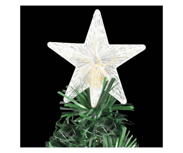 Artificial Christmas Tree with Stand/LED 180 cm Fiber Optic