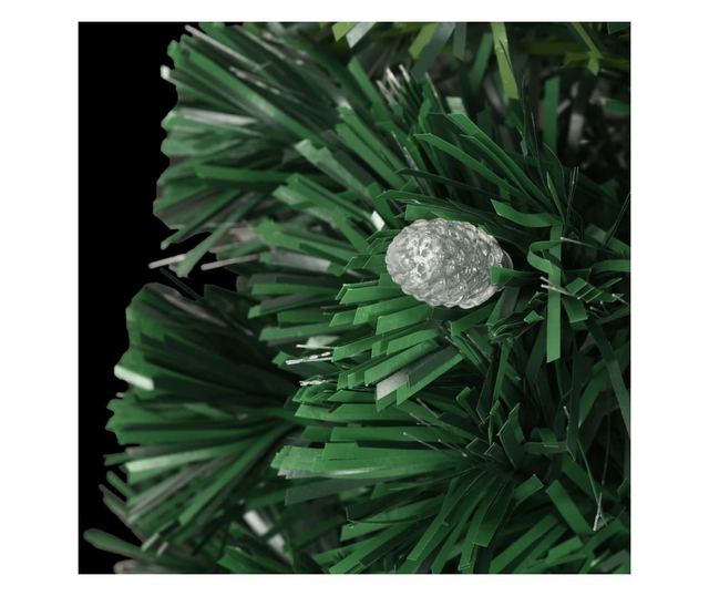 Artificial Christmas Tree with Stand/LED 180 cm Fiber Optic