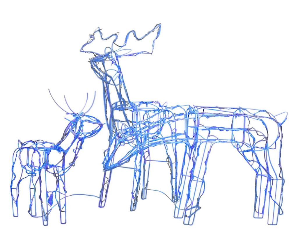 Božićni set svjetlećih irvasa, 3 komada, 229 LED dioda - 2