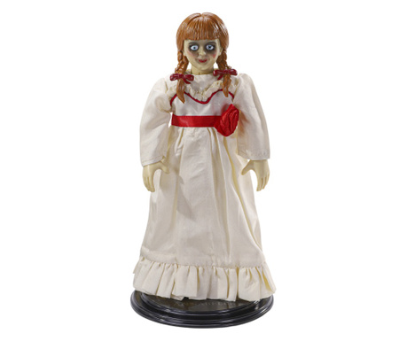 Figurina articulata IdeallStore®, Scary Annabelle, editie de colectie, 17 cm, stativ inclus